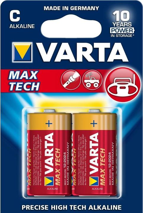 Image du produit Varta Puissance maximale (2 pcs, C, 7800 mAh)