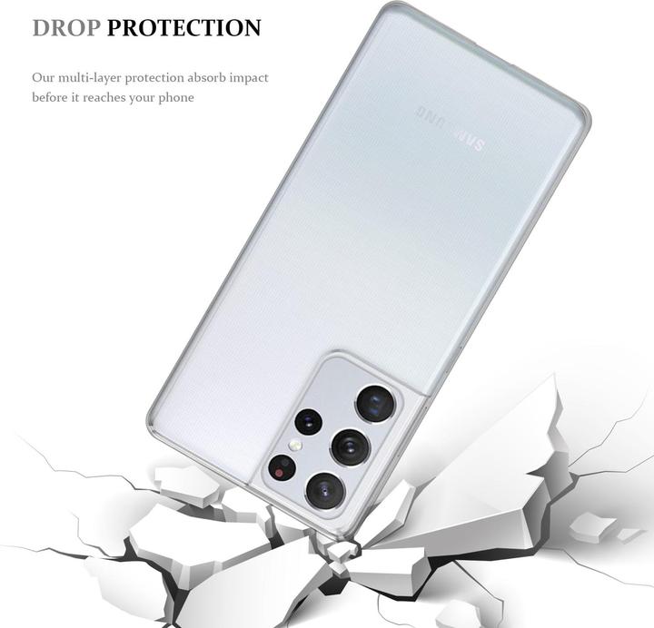 Actual product image Cadorabo TPU Ultra Slim AIR cover (Samsung Galaxy S22 Ultra)