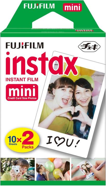 Image du produit Fujifilm Instax Mini 2x10 Film (Instax Mini)