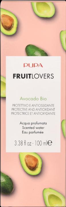 Actual product image Pupa Milano Fruit Lovers Scented Water 001 Avocado 100ml (Eau de parfum, 100 ml)