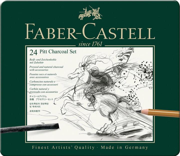 Immagine prodotto Faber-Castell Set carbone PITT (24 x)