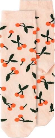 Actual product image Partydeco Socks Cherries, mix, 31-34 (1 pkt / 1 pc.) (31 - 34)