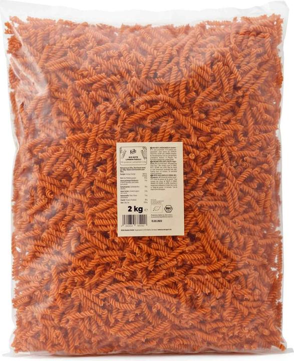 KoRo Organic red lentil fusilli (2000 g)