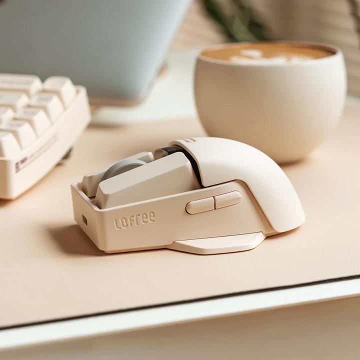 Produktbild Lofree OE909 TOUCH PBT Wireless Mouse-Tofu version