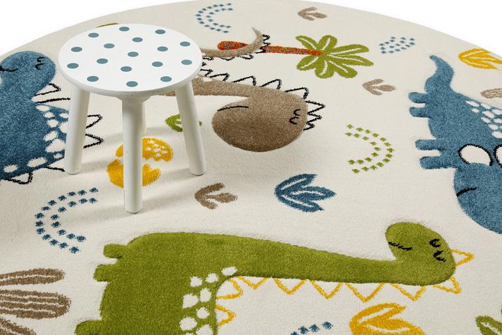 Produktbild Smart Kids Teppich Dino & Friends (Ø 120 cm)