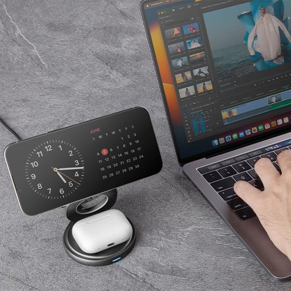 Actual product image Energea GoMag Gyre Wireless Charger (15 W)