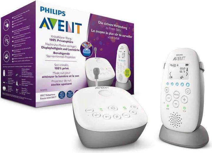 Produktbild Philips Avent Dect SCD723/26 (Babyphone Audio, 330 m)