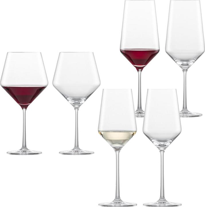 Produktbild Zwiesel Rot- und Weissweingläser Pure (68 cl, 6 Gläser, Weingläser Set)