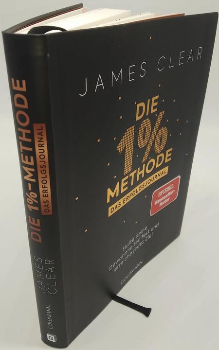 Produktbild Die 1% Methode – Das Erfolgsjournal (Deutsch, James Clear, 2022)