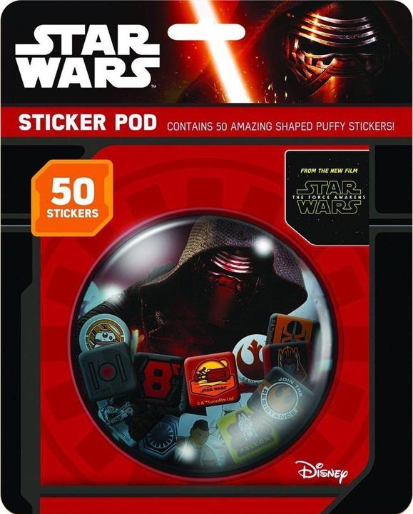 Produktbild Star Wars 3DSticker Papier 50erPack