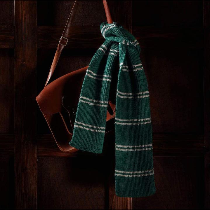 Actual product image Slytherin knitted scarf set