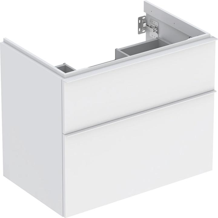 White / matt lacquered