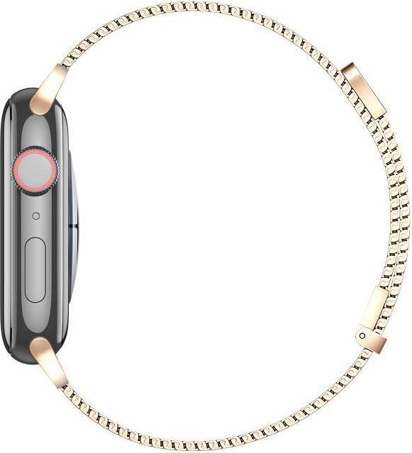 Image du produit Dux Ducis Milanese Pro Bracelet Apple Watch 42/44/45/49MM - Or (45 mm, 44 mm, 42 mm, 49 mm, Acier inoxydable)