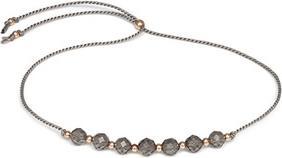 Agato HE28R3RG-GY beaded cord bracelet