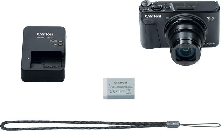 Actual product image Canon PowerShot SX740HS (24 - 960 mm, 20.30 Mpx, 1/2,3'')