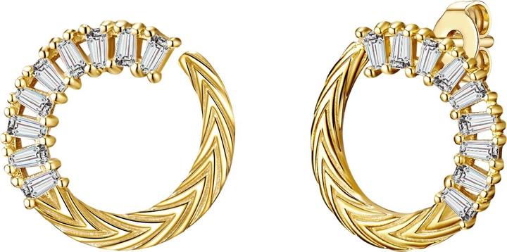 Image du produit Lulu & Jane Boucles d'oreilles femme laiton - 35808 (Laiton)