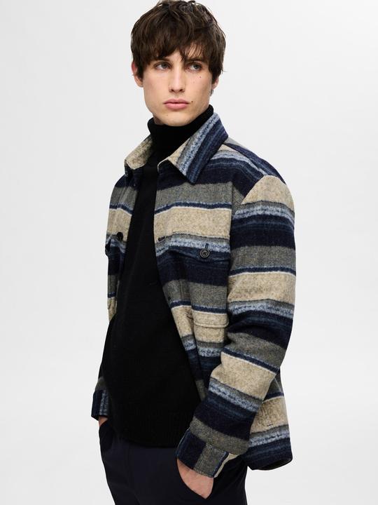 Produktbild Selected Homme Karierte Shacket (XL)