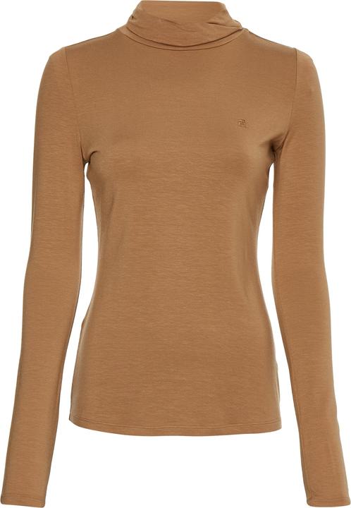 Actual product image Tommy Hilfiger Turtleneck jumper for women, slim turtleneck jumper made of soft Tencel (M)