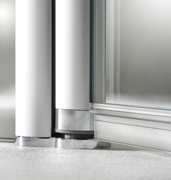 Actual product image Hüppe Classics 2 Swing door for side panel/corner entry Width: 90cm stop left & right (200 cm, 97 cm, 11 cm)