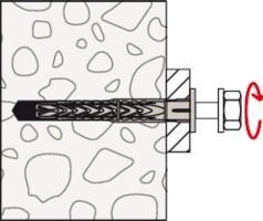 Produktbild Fischer Langschaftdübel SXRL 10x80 FUS K (4). (4 Stk.)