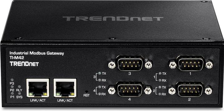Actual product image Trendnet TI-M42 - Gateway - industrial - 4 connections (4 Ports)