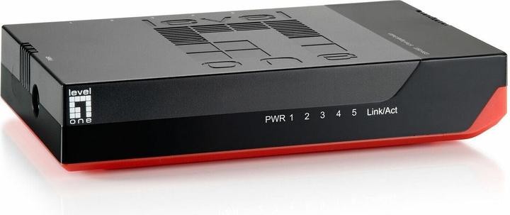 Productafbeelding LevelOne GSW-0507 Netwerkschakelaar Onbeheerd Gigabit Ethernet (10/100/1000) (5 Havens)