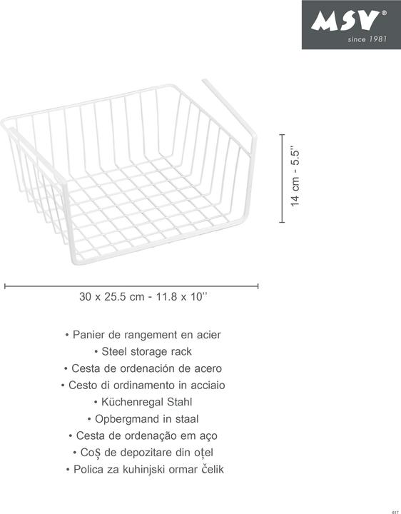 Actual product image MSV Florent (1 x, 30 x 27 x 16.5 cm)