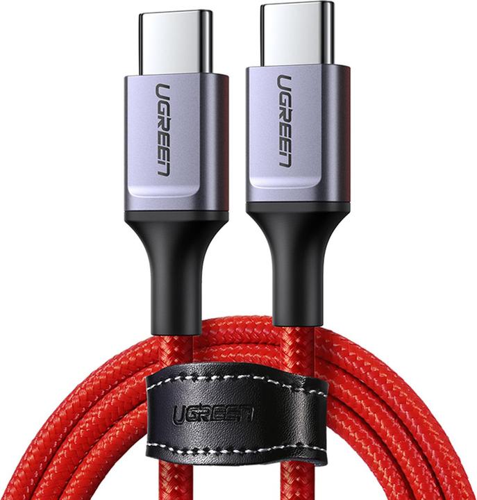 Ugreen USB-C to USB-C cable 2.0 1m (red) (1 m, USB 2.0)