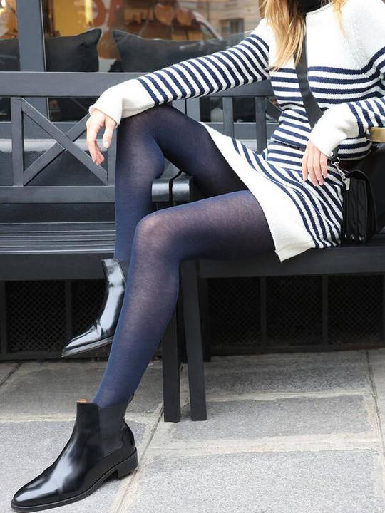 Produktbild Bleu Foret Strumpfhose (S)