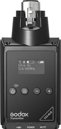 Image du produit Godox TX3 XLR Plug On Transmetteur XLR (60 m)
