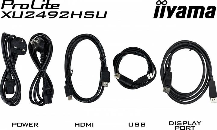 Produktbild iiyama XU2492HSU-B6/24" FHD ETE IPS Panel (1920 x 1080 Pixel, 23.80")