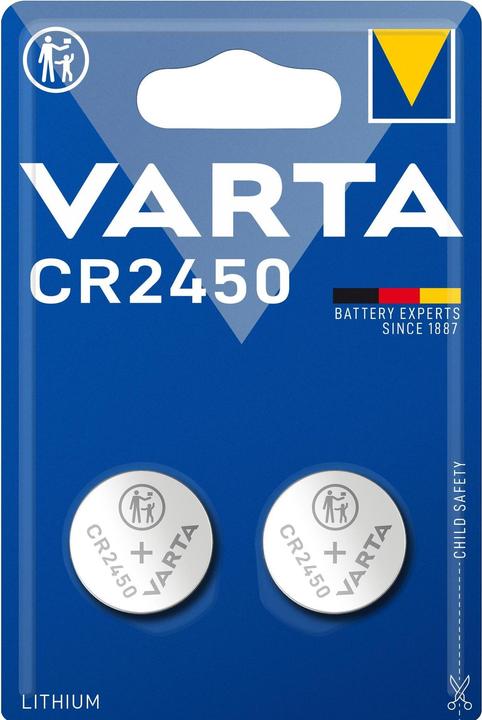Immagine prodotto Varta Elettronica CR2450 (2 pz., CR2450, 560 mAh)