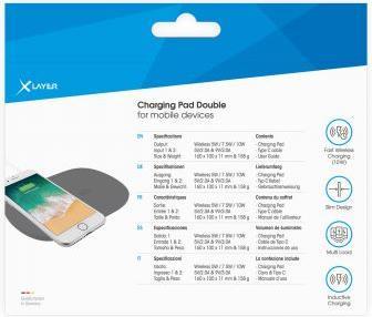 Immagine prodotto Xlayer Famiglia di pad senza fili Doppio (10 W)