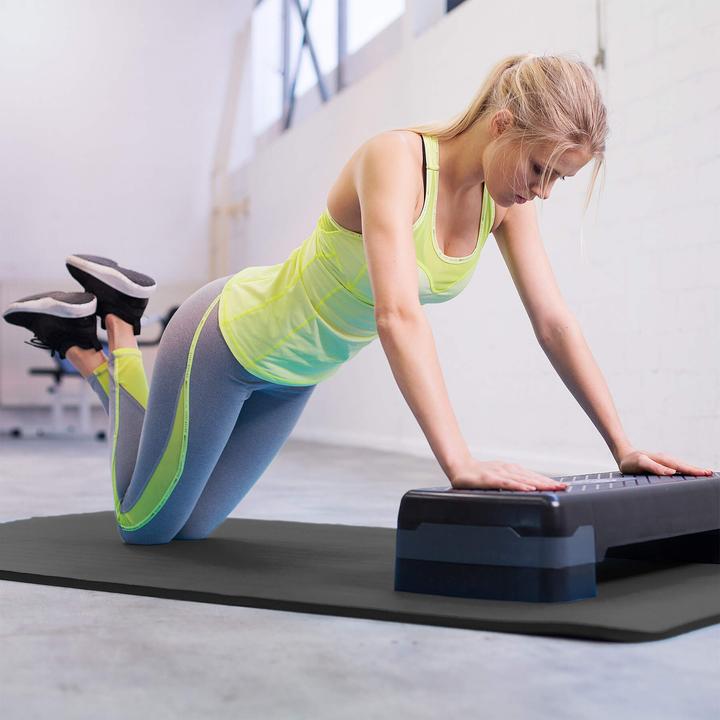 Actual product image tectake Yoga mats