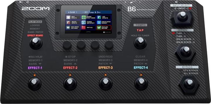Produktbild Zoom B6 Multi-Effects Processor for Bass (Bass)