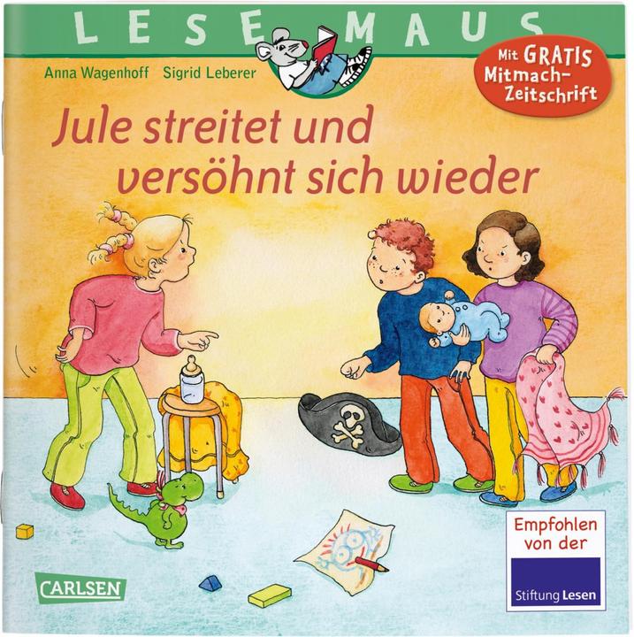 Immagine prodotto LESEMAUS 47: Jule litiga e fa di nuovo pace (Tedesco, Anna Wagenhoff, 2019)