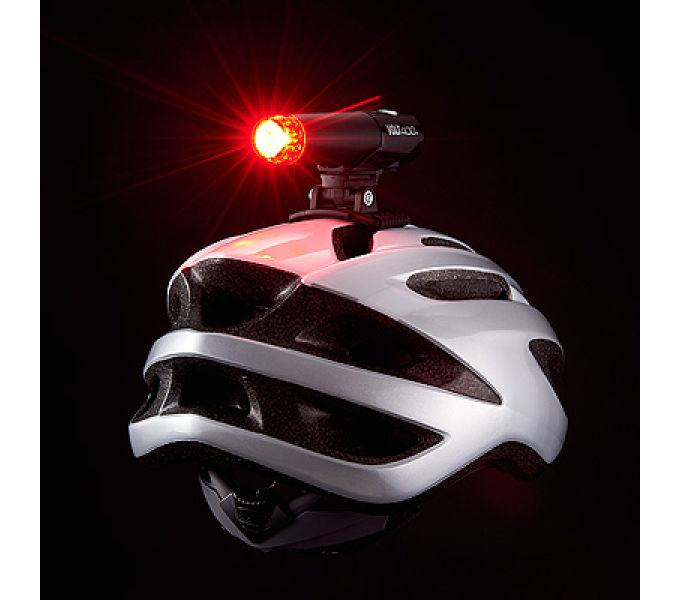 Actual product image CatEye HL-EL462RC-H Helmet Lamp Volt 400 Duplex (400 lm)