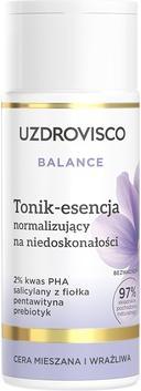 Uzdrovisco Balance tonik-esencja normalizujący na niedoskonałości 150ml (Tonic, 150 ml)