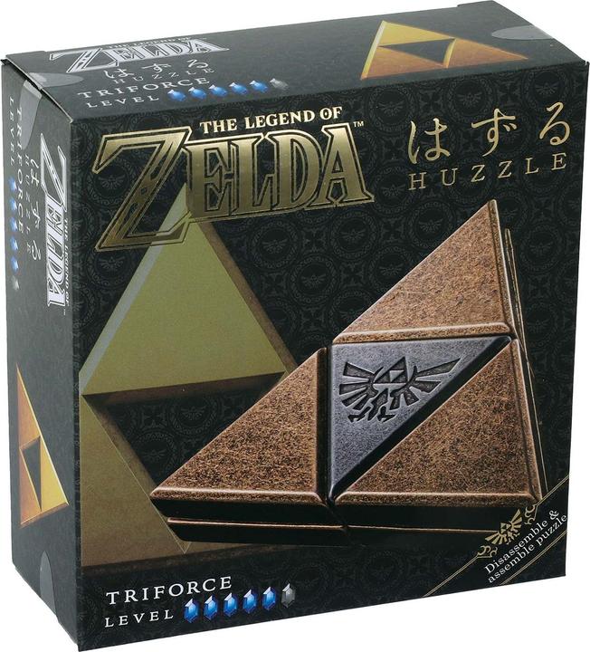Actual product image Hanayama Toys The Legend of Zelda Puzzle : Triforce (4 pieces)