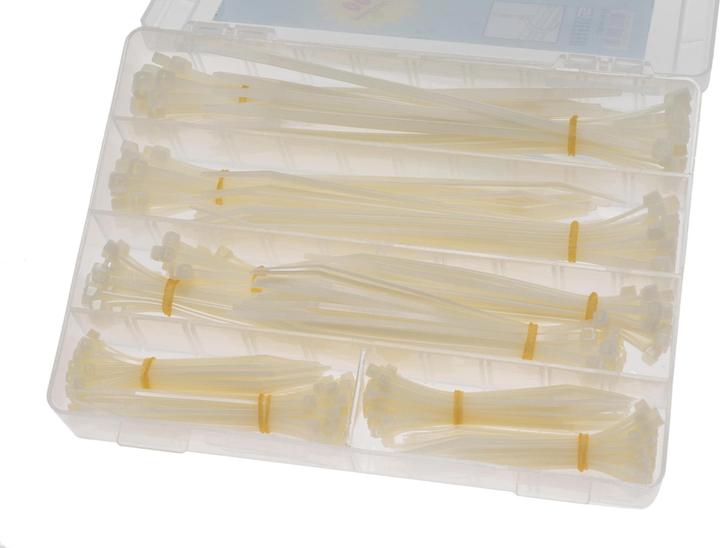 Actual product image Steffen Cable tie case set 400 pieces (Plastic cable ties, 200 mm, 400 pcs.)