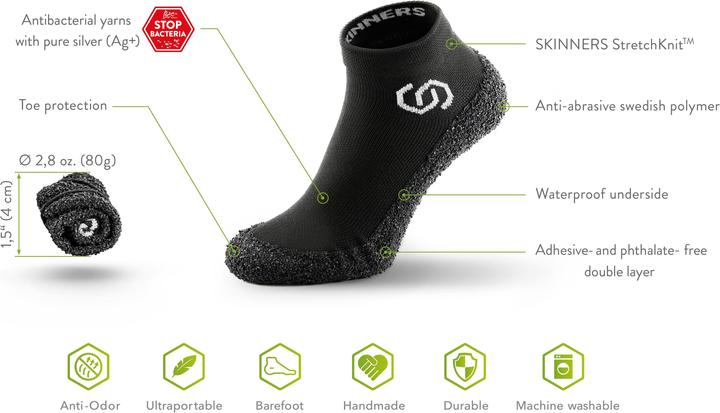 Actual product image Skinners Black (43 - 45)