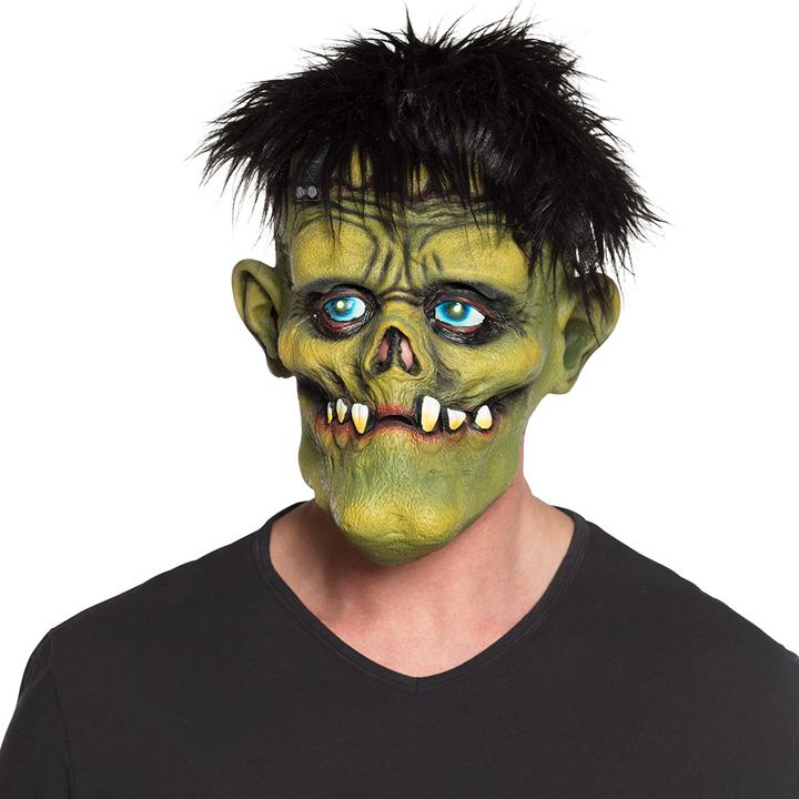 Actual product image Boland Frankenstein Monster Mask With Hair, Latex