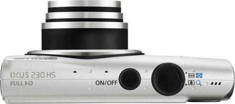 Image du produit Canon IXUS 230 HS, 12MP, zoom 8x, vidéos FullHD, argenté (1/2,3'')