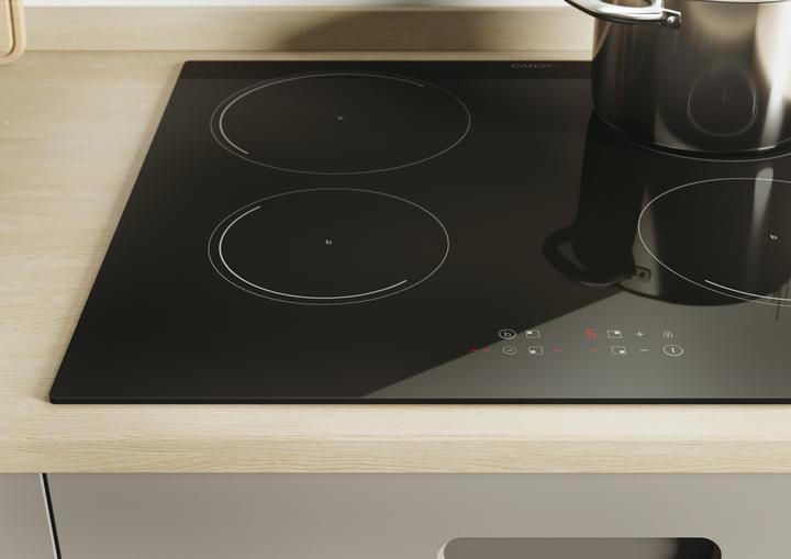Image du produit Candy Idea CITT642C/E1 Noir Plaque de cuisson à induction encastrable de 60 cm 4 Cuisinière(s)