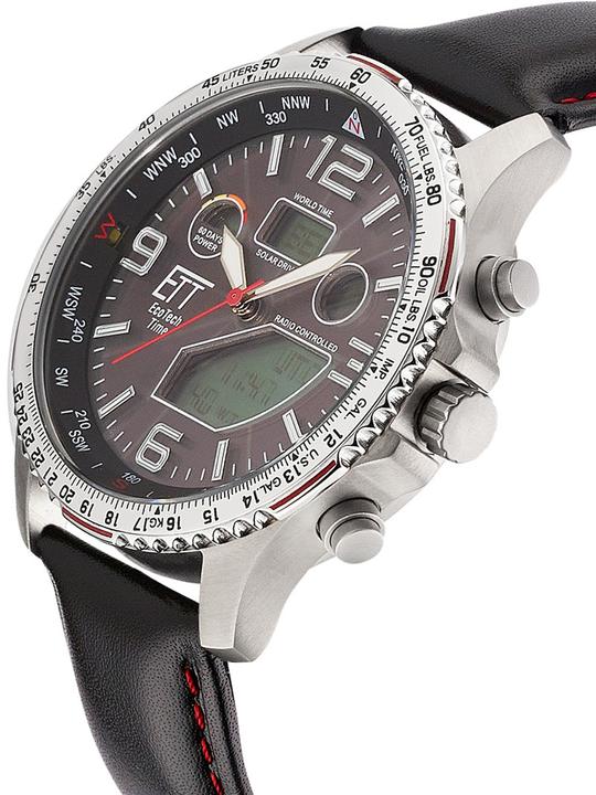 Produktbild ETT Eco Tech Time (Digitaluhr, Analoguhr, Funkuhr, Chronograph, 43 mm)
