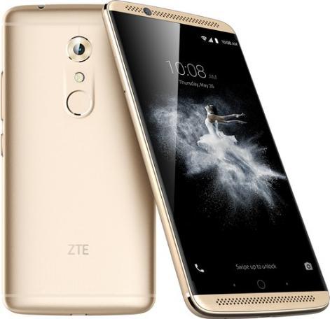 Produktbild ZTE Axon 7 (64 GB, Ion Gold, 5.50", Hybrid Dual SIM, 4G)
