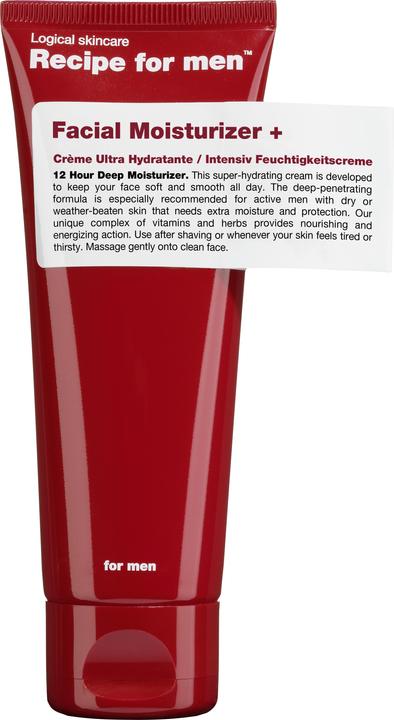 Recipe for men 12-Hour Moisturiser (75 ml, Day cream)