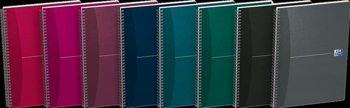 Image du produit Oxford Cahier Essentials A4 Petits Carreaux 5mm 180 Pages Reliure Intégrale Couverture Carte Coloris Assort (A4, Quadrillé)