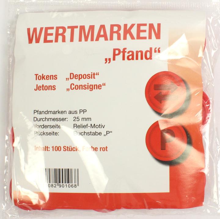 Produktbild W&A Jetons Wertmarken Pfand