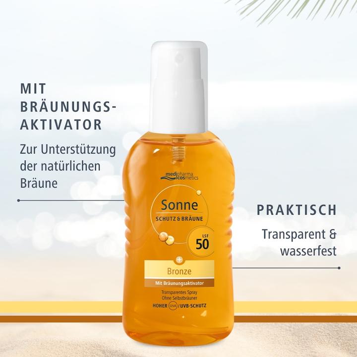 Actual product image Dr. Theiss Sun Schu+braeu Bro Lsf50, 200 ml SPR (Sun spray, SPF 50, 200 ml)